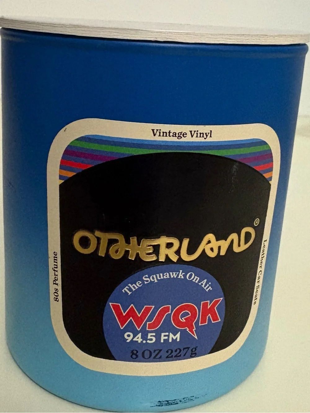 Stanger Things - OTHERLAND Vintage Vinyl Candle - Blue